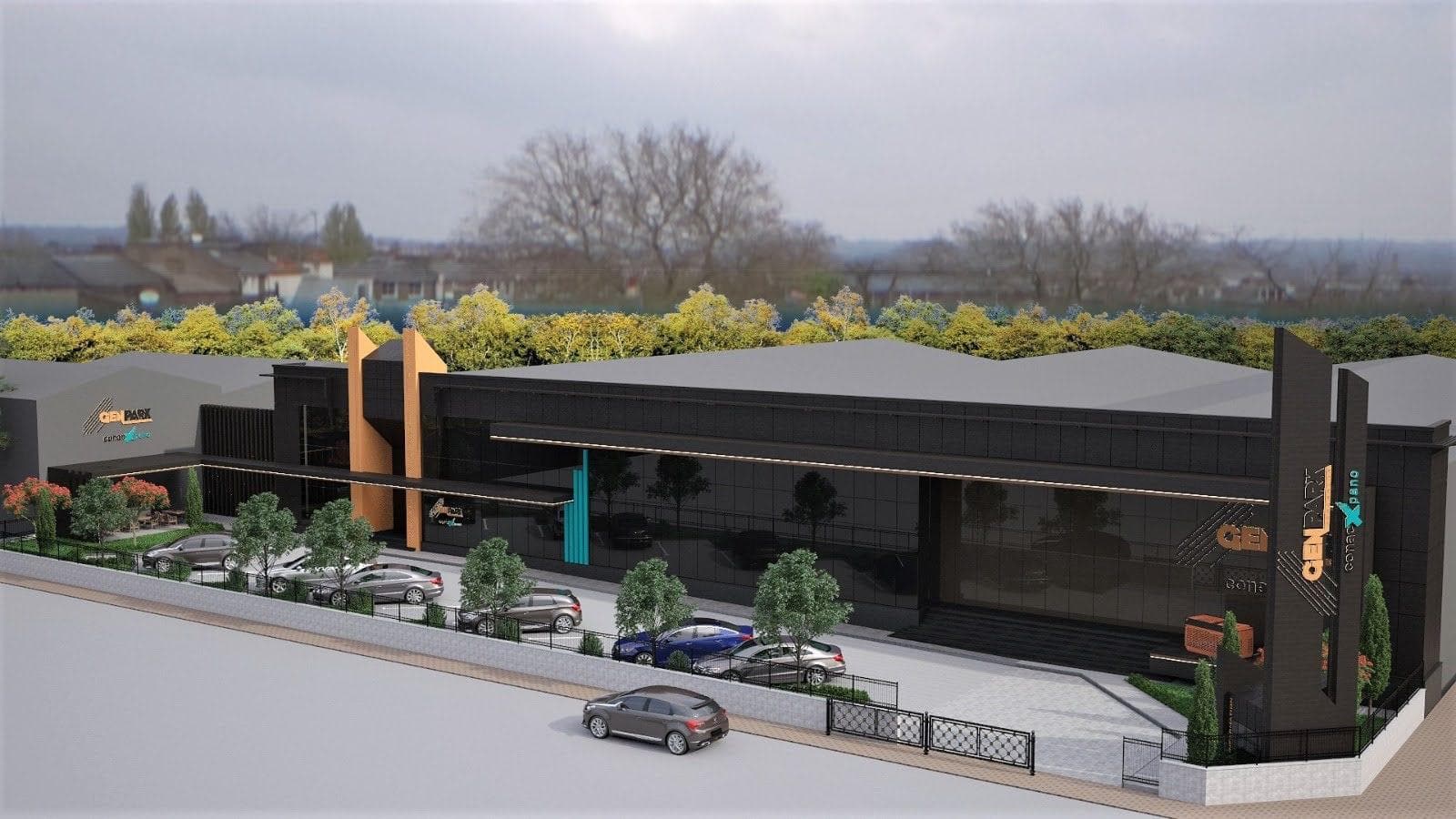 Malatya Genpark Jeneratör ve Conax Pano Üretim Fabrikası dış cephe görünümü